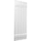 Ekena Millwork Americraft 5-Board, 2 Batten Exterior Real Wood Spaced Board-n-Batten Shutters, ARW101SB519X77WHH, PR ARW101SB519X77WHH - alternate 4